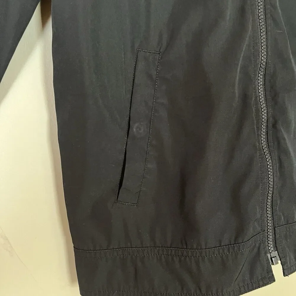 Polo Ralph Lauren Hooded  Windbreaker Jacket Black Zip‎ Up Youth XL 18-20
